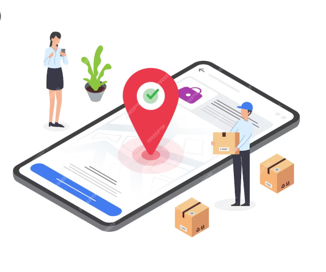 customer waiting and tracking the delivery of their ordered parcel of Rooted Delights cookies